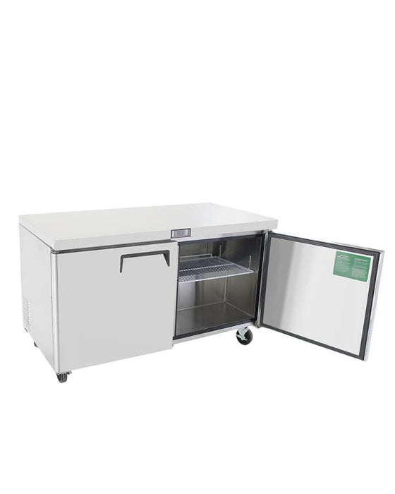 Atosa MGF8407GR 60" Undercounter Freezer Reach-in Two-section