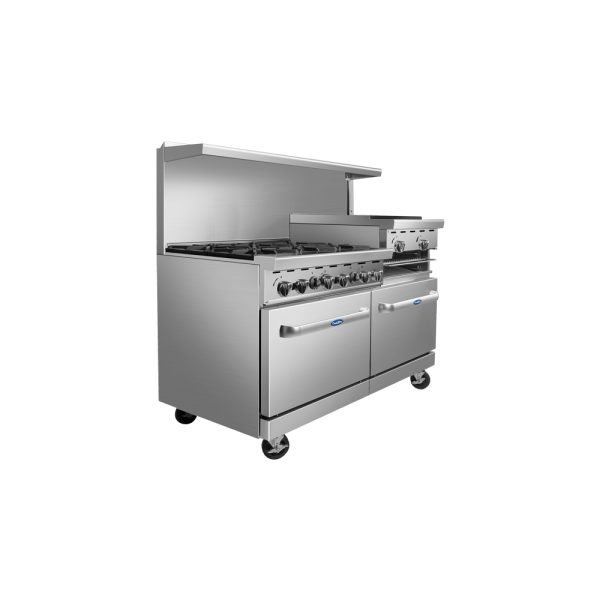 CookRite AGR-6B-24RGB – 60″ Range with Raised Griddle / Broiler