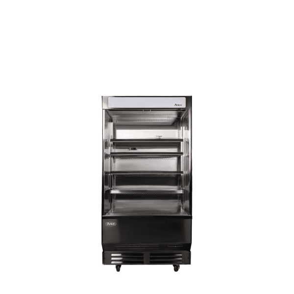 Atosa AOM-40B, 40" Vertical Open Display Case Merchandiser