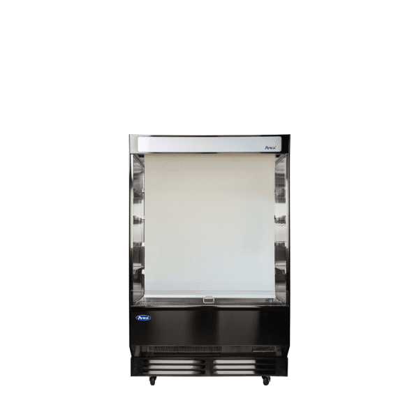 Atosa AOM-50B, 51" Vertical Open Display Case Merchandiser