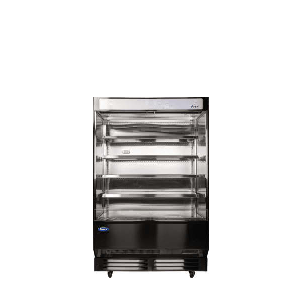 Atosa AOM-50B, 51" Vertical Open Display Case Merchandiser