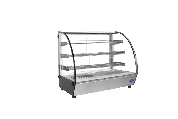 Atosa CHDC-44, 27 1/2" Countertop Heated Display Case w/ 3 Shelves