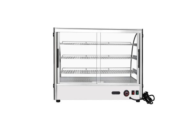 Atosa CHDC-56, 35 3/8" Countertop Heated Display Case w/ 3 Shelves