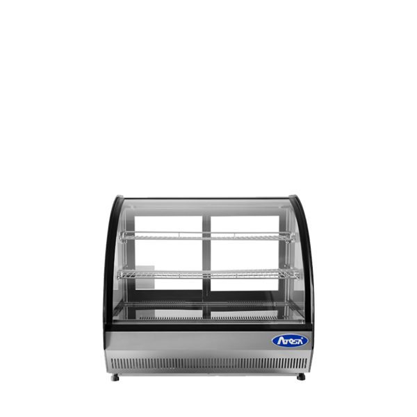 Atosa CRDC-46, 36" Curved Glass Refrigerated Countertop Display Case