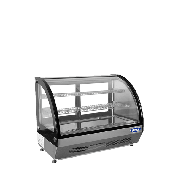 Atosa CRDC-46, 36" Curved Glass Refrigerated Countertop Display Case