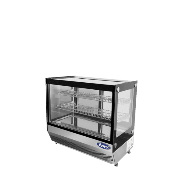 Atosa CRDS-56, 36" Flat Glass Refrigerated Countertop Display Case