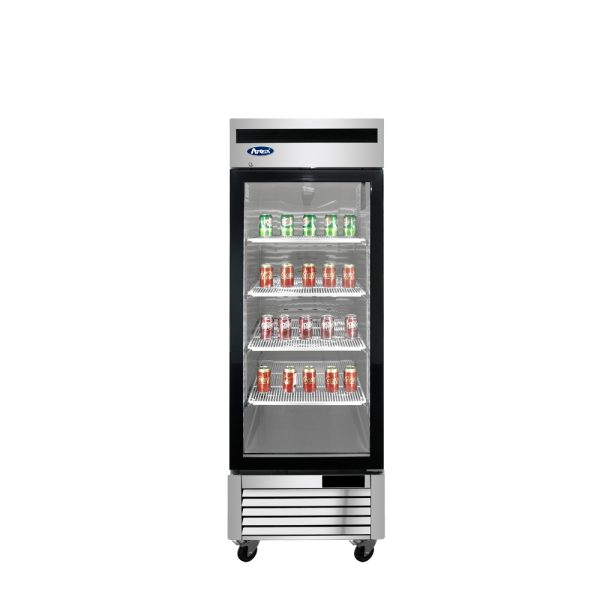 Atosa MCF8705GR — One (1) Glass Door Merchandiser Cooler