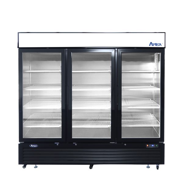 Atosa MCF8724GR Refrigerator Merchandiser Three-section 81-9/10"W X 31-1/2"D X 81-1/5"H