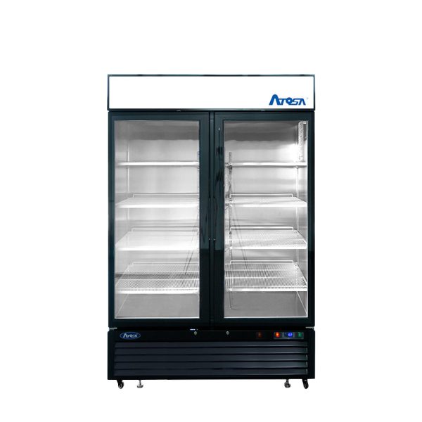 Atosa MCF8733GR Refrigerator Merchandiser Two-section 39-2/5"W X 31-1/2"D X 81-1/5"H