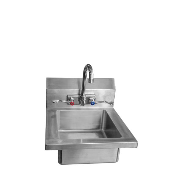 Atosa MRS-HS-14(W) — 14″ Hand Sink with Wrist Blade Handles