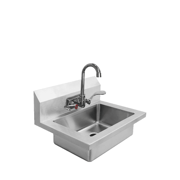 Atosa MRS-HS-18(W) — 18″ Hand Sink with Wrist Blade Handles