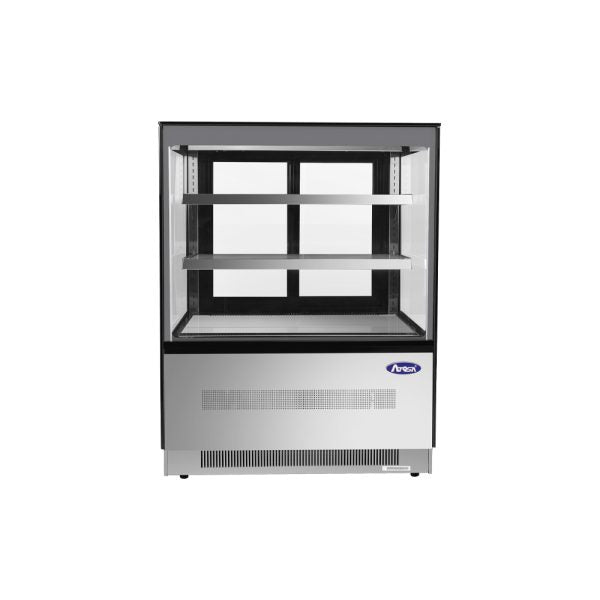 Atosa RDCS-35, 35" Flat Glass Refrigerated Display Case