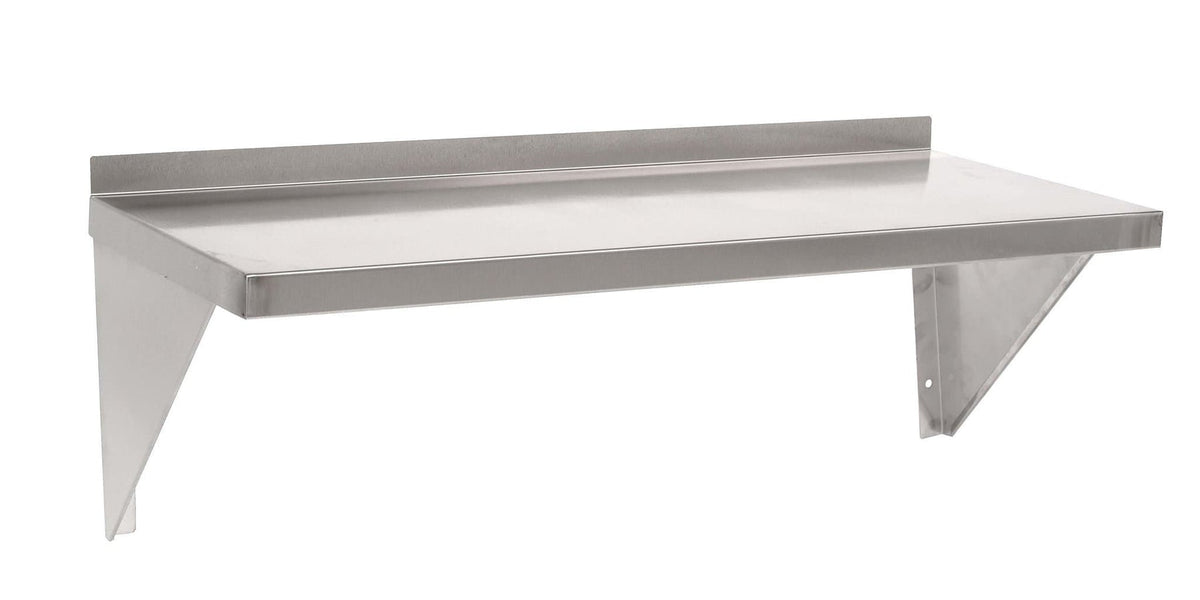 Omega Stainless Steel Wall Shelves 18 gauge — Gorka's Food Equipment